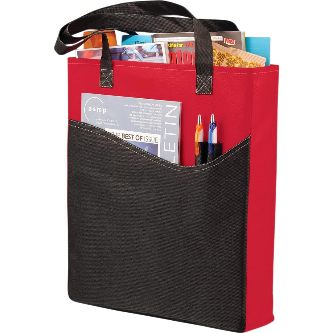 Rivers pocket non-woven convention tote Green miniatura 25