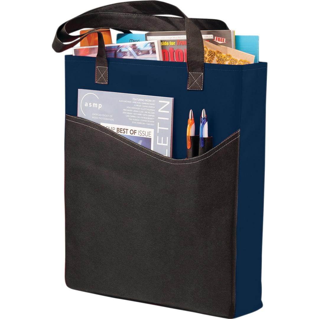 Rivers pocket non-woven convention tote Green miniatura 8
