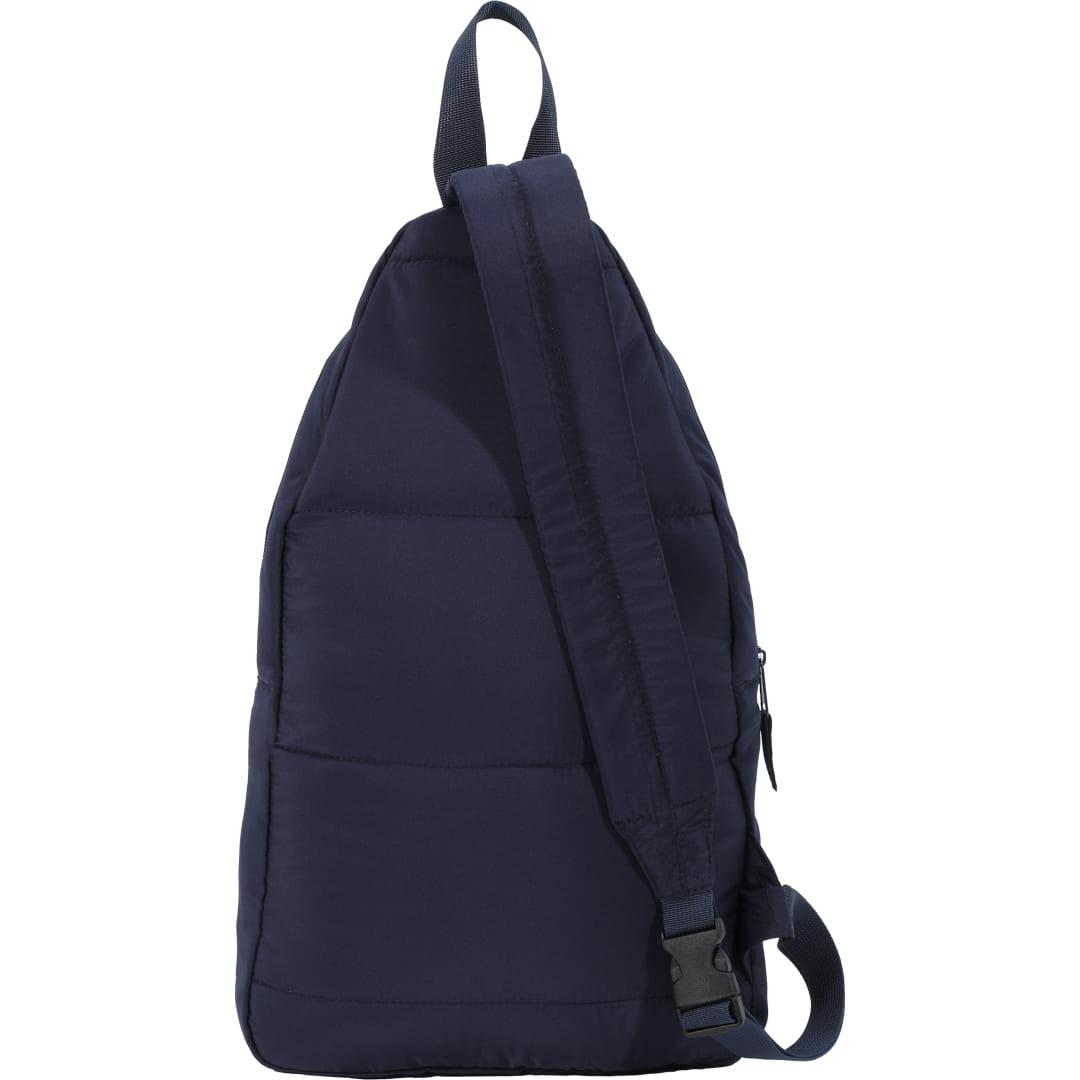 Puffer recycled sling backpack Grey miniatura 9