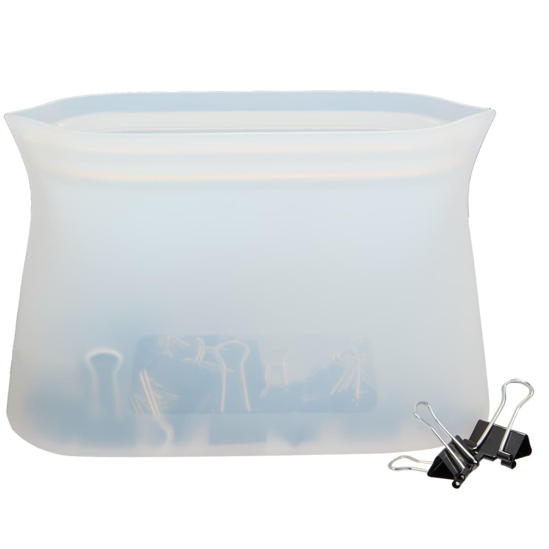Zili silicone food storage bag 8oz Blue miniatura 6
