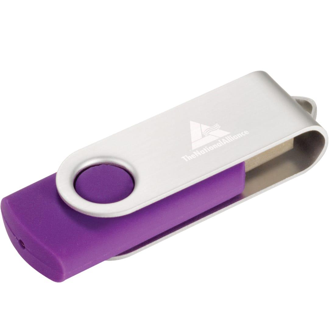 Rotate flash drive 4gb Red miniatura 32