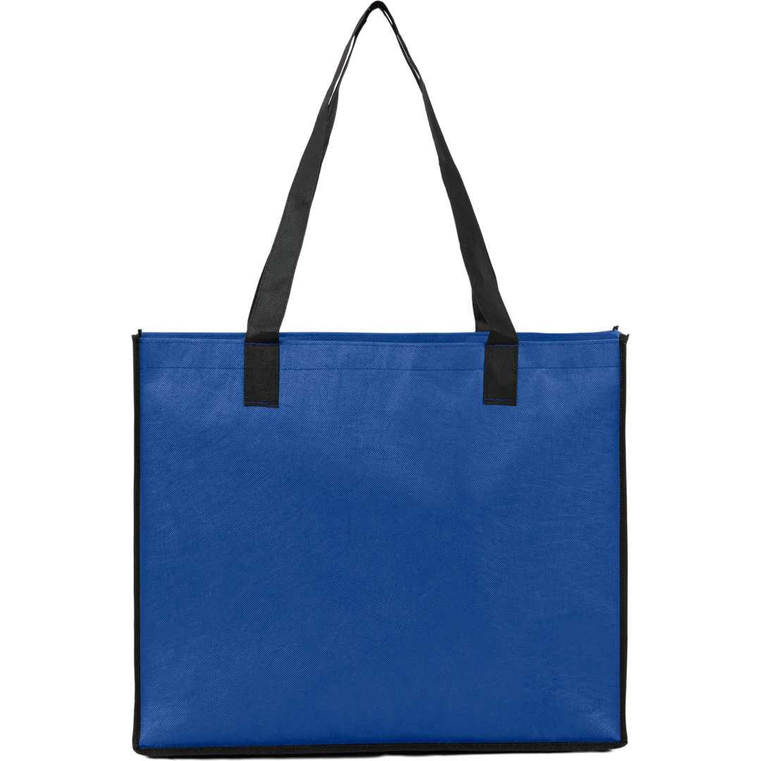 Brooke recycled non-woven convention tote Blue miniatura 24