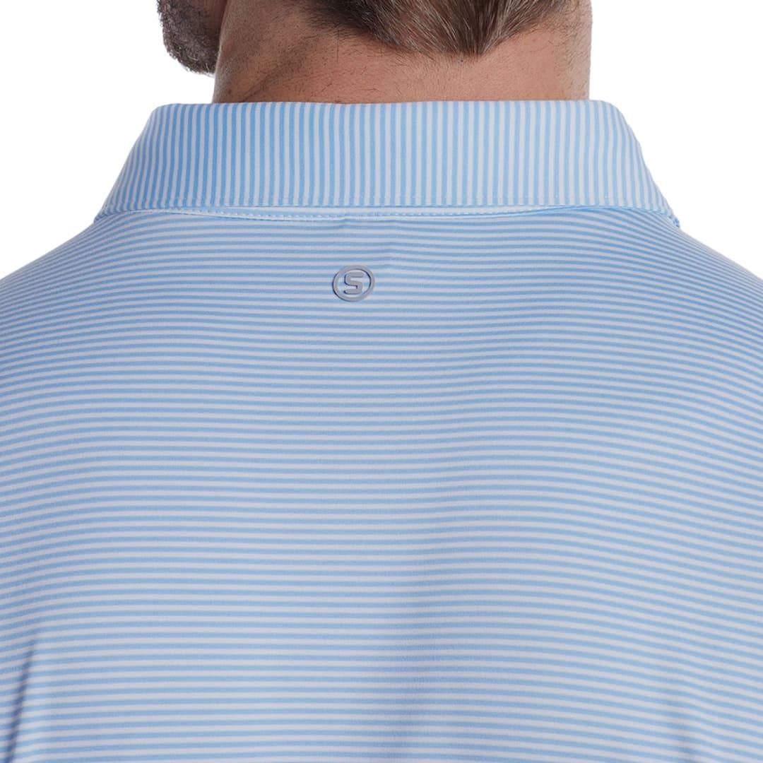 Stitch® atlantic stripe polo shirt - mens Blue miniatura 3