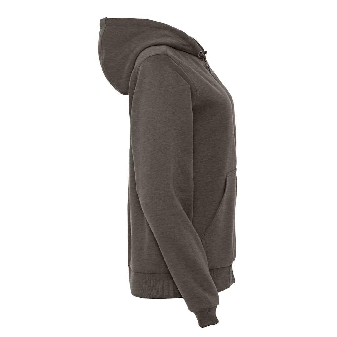 Berne heritage grid fleece-lined zip sweatshirt - womens Black miniatura 8
