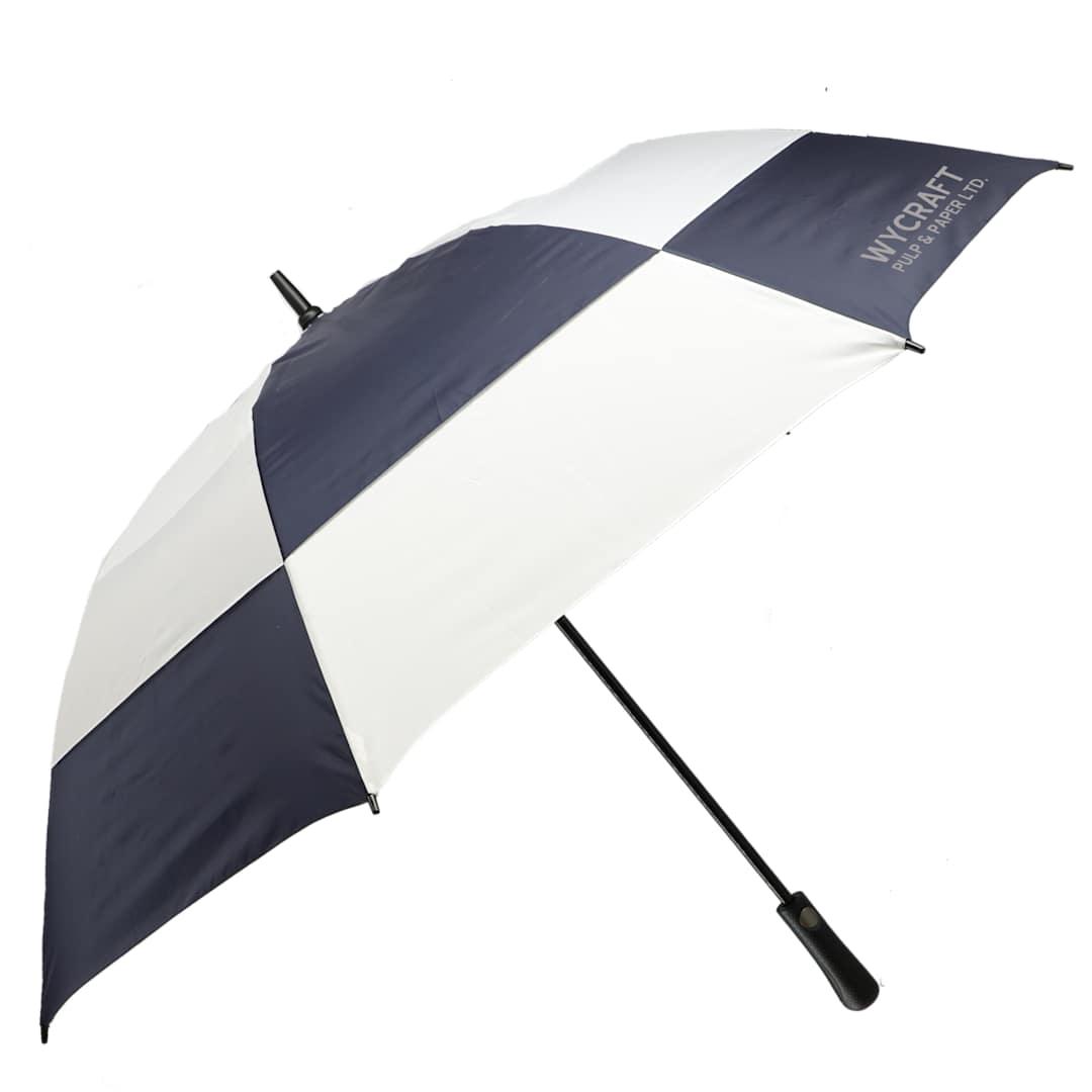 Totes® 60 uv protection auto open golf umbrella Navy Blue miniatura 11