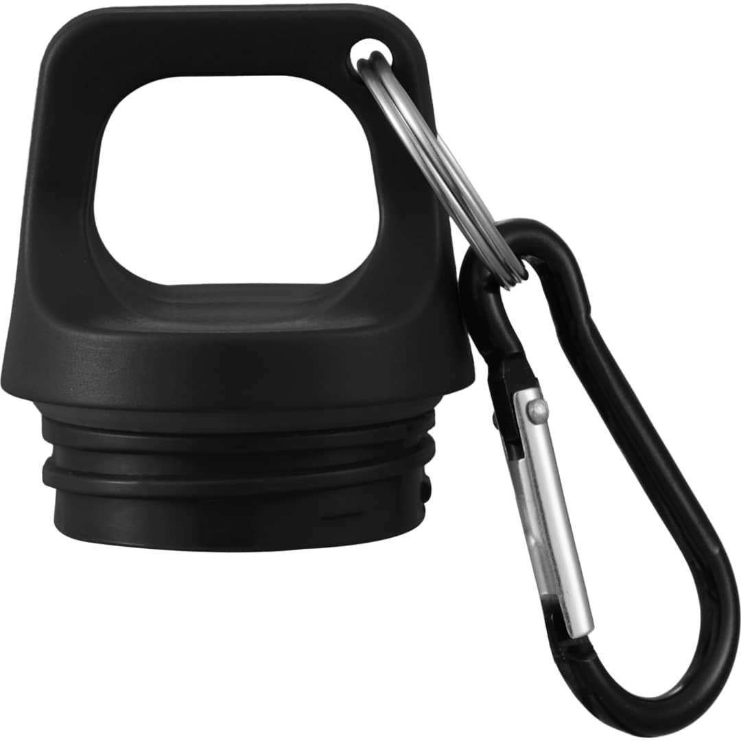 Race 25oz recycled bottle with carabiner Black miniatura 7