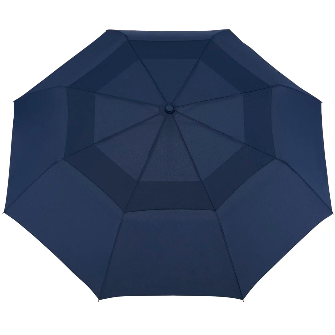 46 Recycled auto open umbrella Black miniatura 38