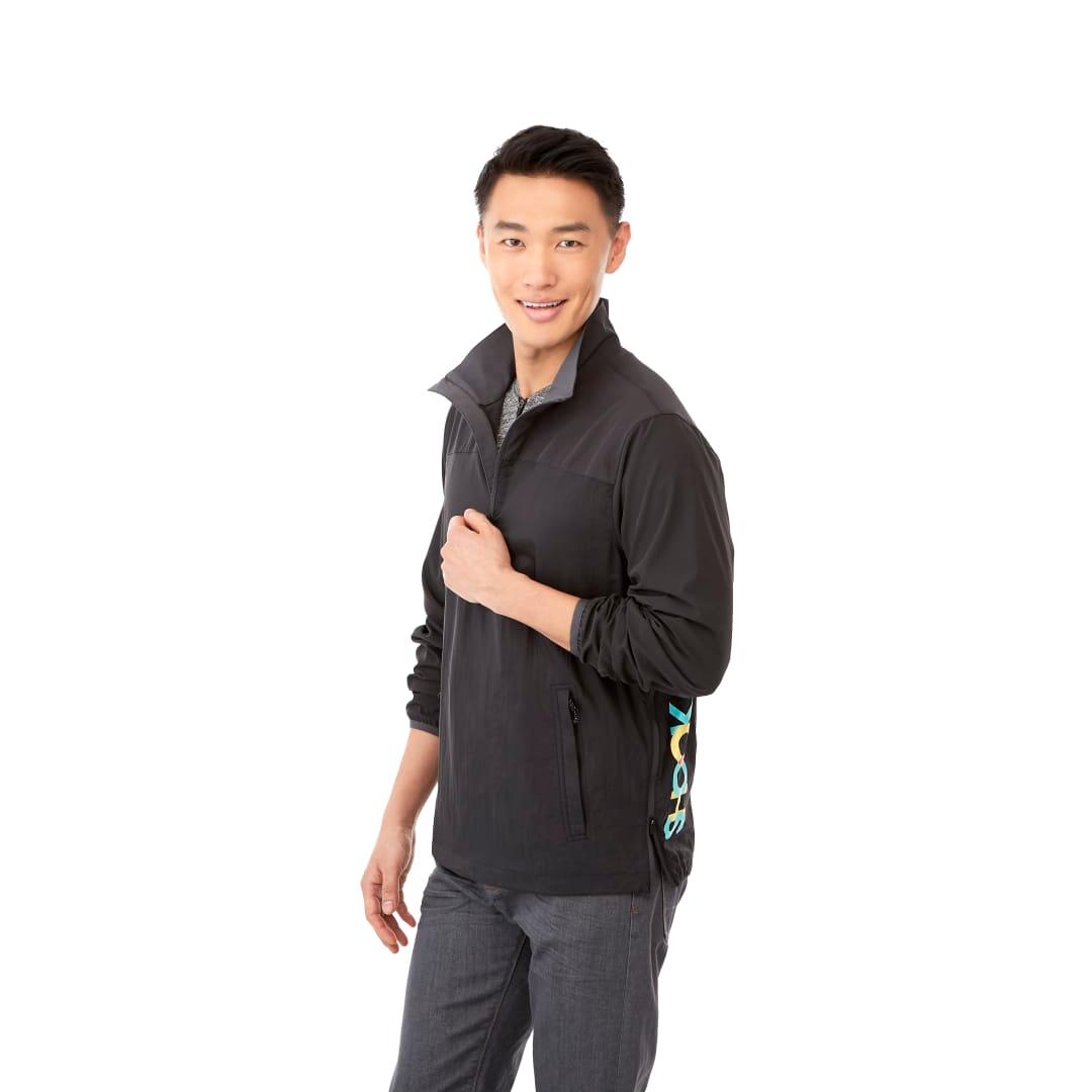 Mens odaray 1/2 zip jacket Black miniatura 16