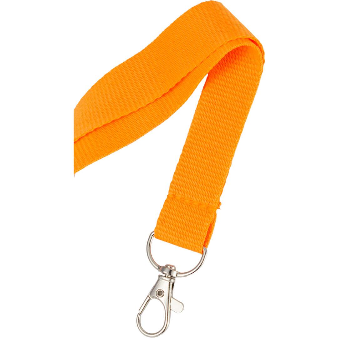 Neon recycled lanyard Blue miniatura 7