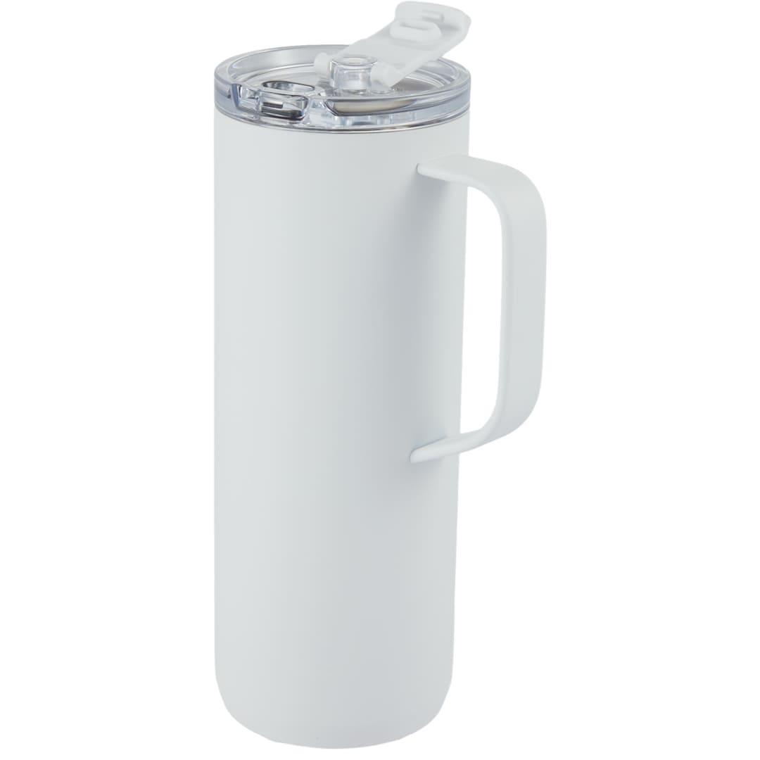 Whitney recycled tall tumbler w/ flip lid 20oz Black miniatura 11