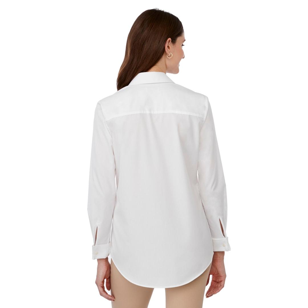 Untuckit tracey long sleeve shirt - womens White miniatura 6