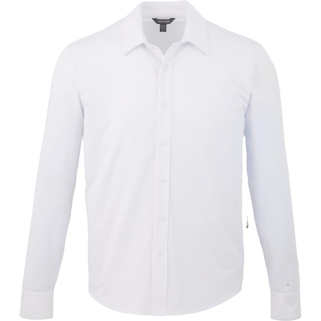 Tatra eco long sleeve knit shirt - mens White miniatura 3