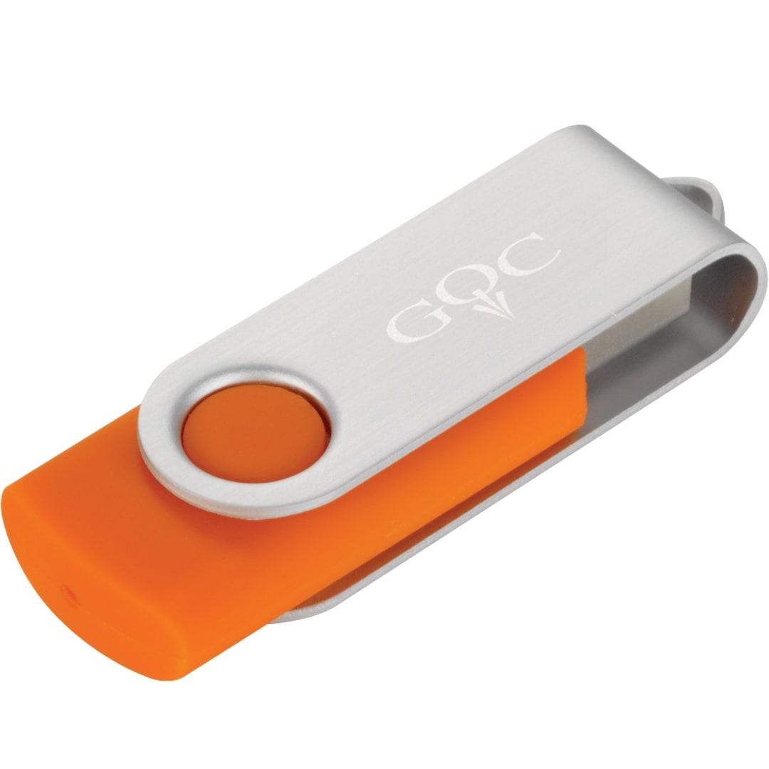 Rotate flash drive 4gb Red miniatura 29