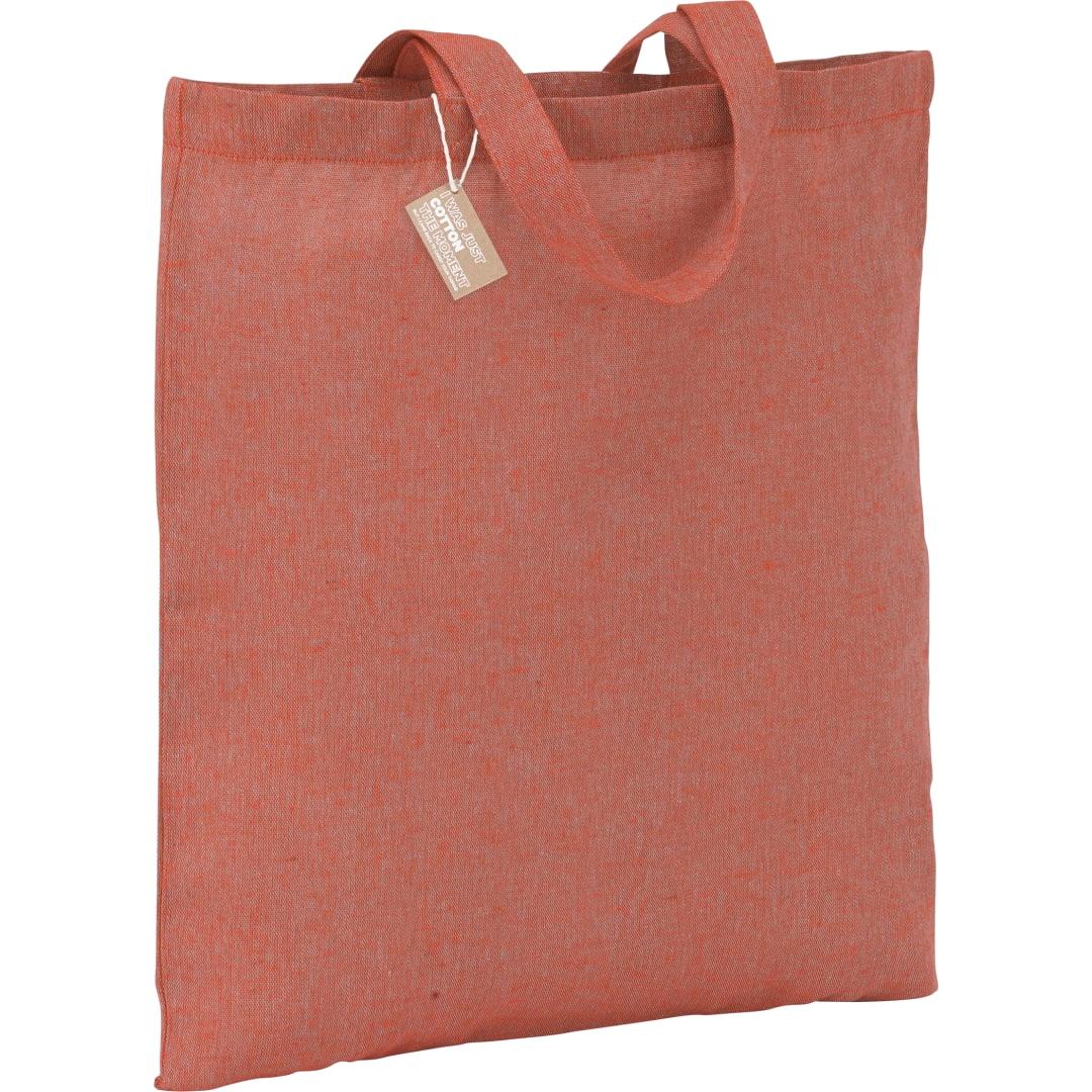 Recycled 5oz cotton twill tote Red miniatura 18