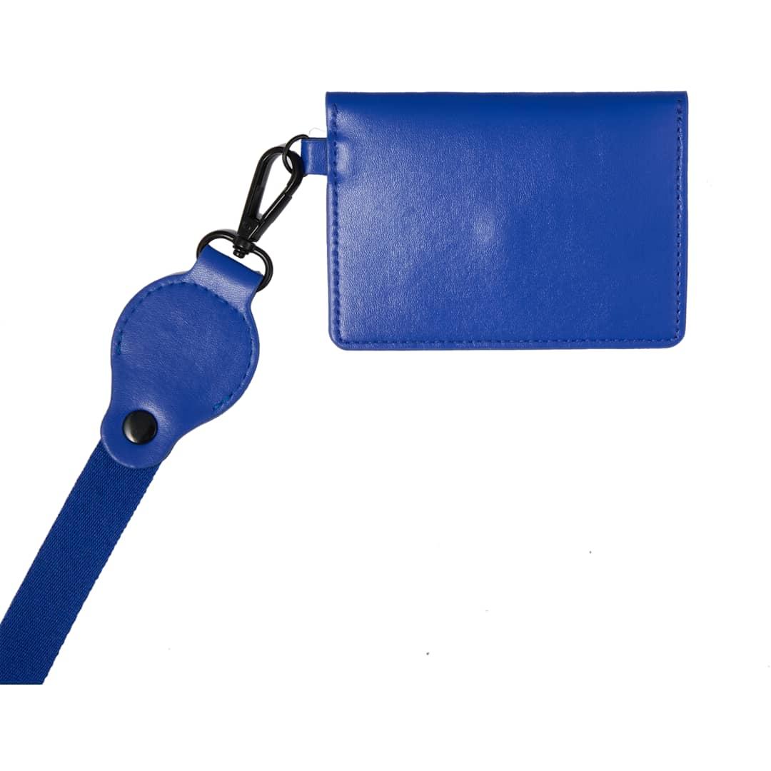 Recycled airtag lanyard Black miniatura 9