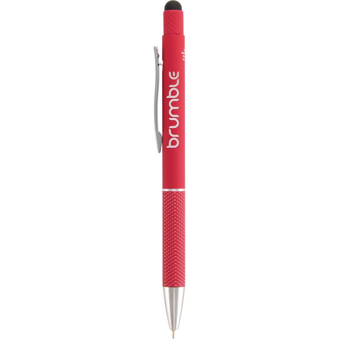 Nadine recycled soft touch gel stylus Black miniatura 19