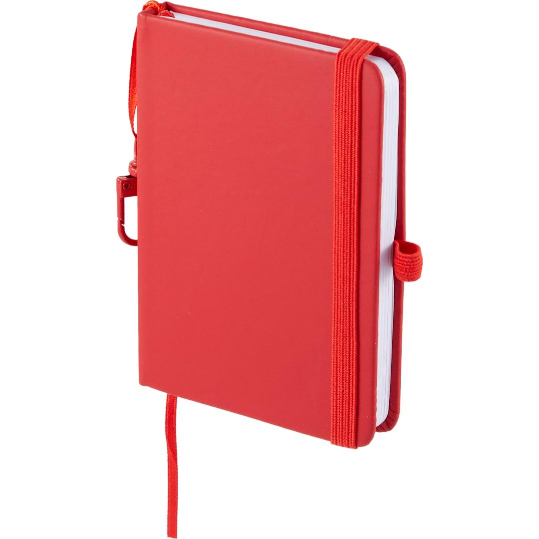 Mini recycled notebook w/ clip Black miniatura 29