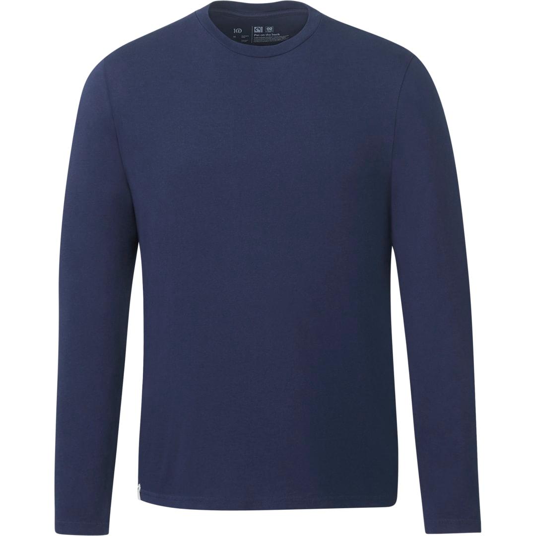 Tentree organic cotton longsleeve tee - mens White miniatura 6