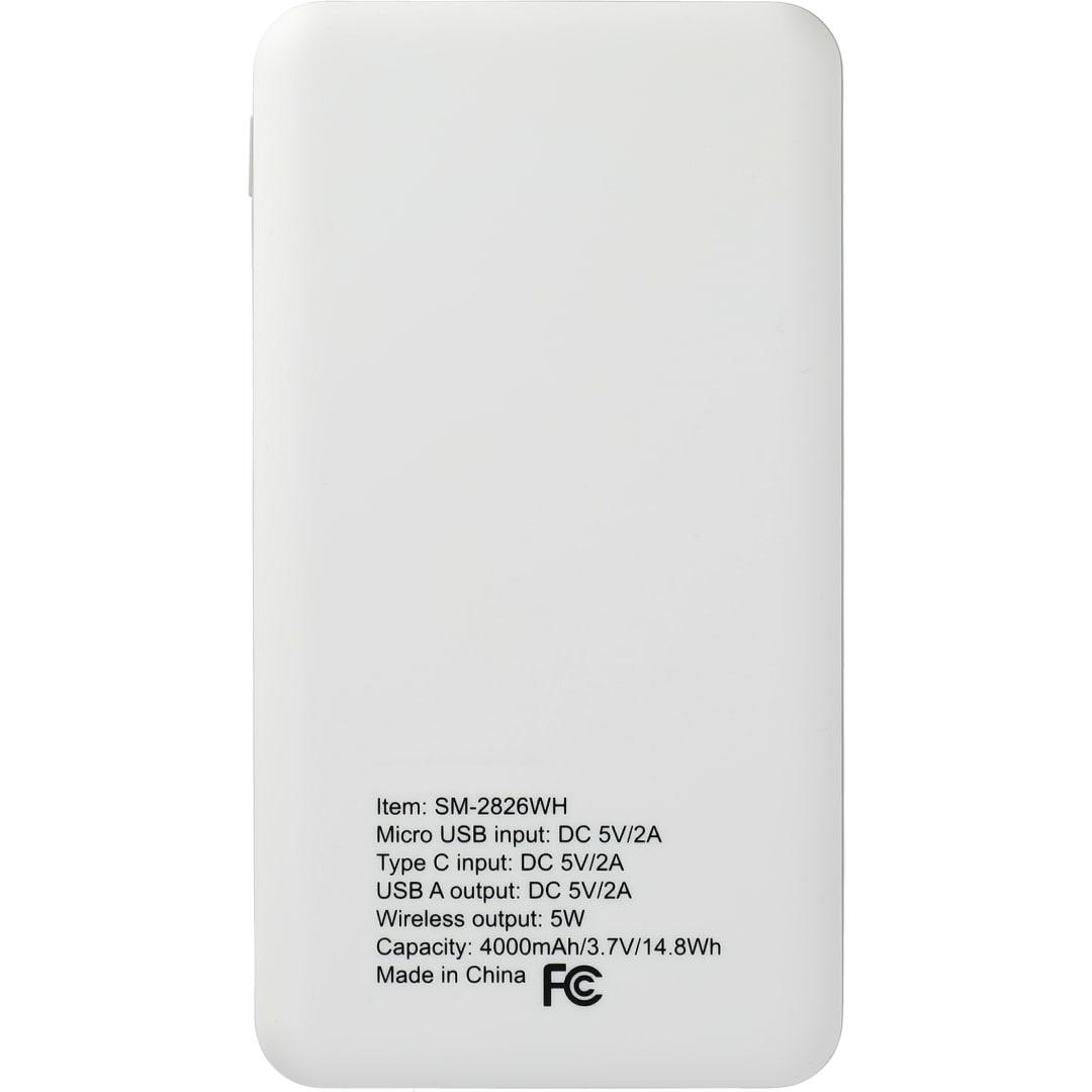 Axial 4000 mah wireless power bank Black miniatura 11