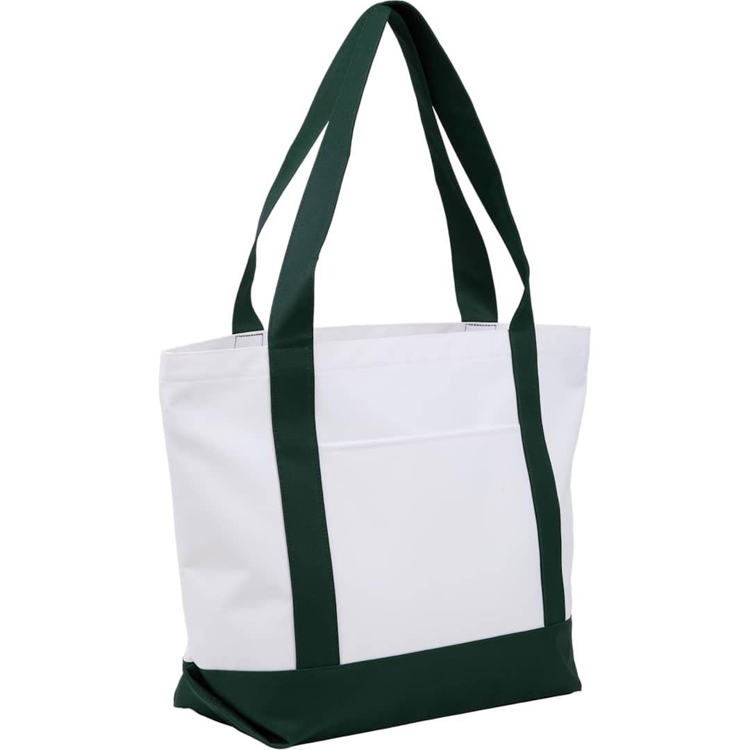 Oversized recyled canvas tote bag Black miniatura 9