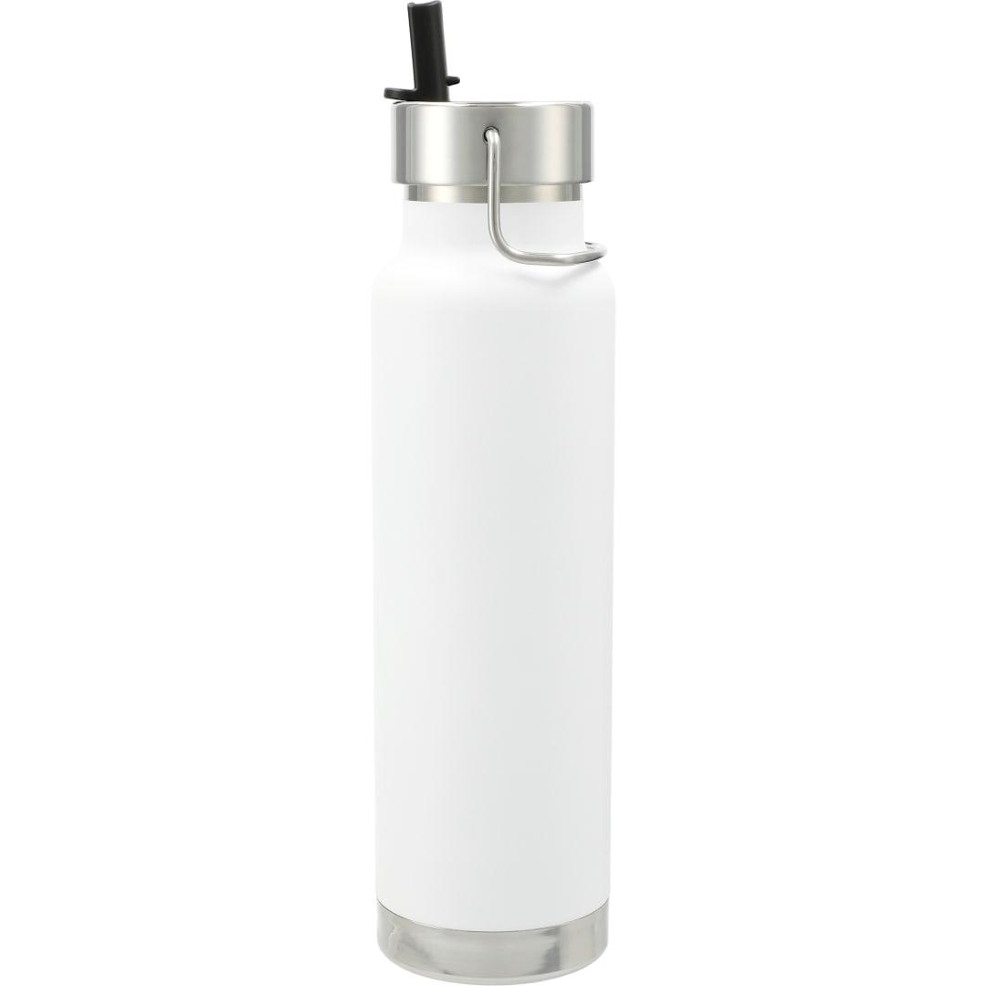 Thor copper vacuum insulated bottle 25oz straw lid Black miniatura 30