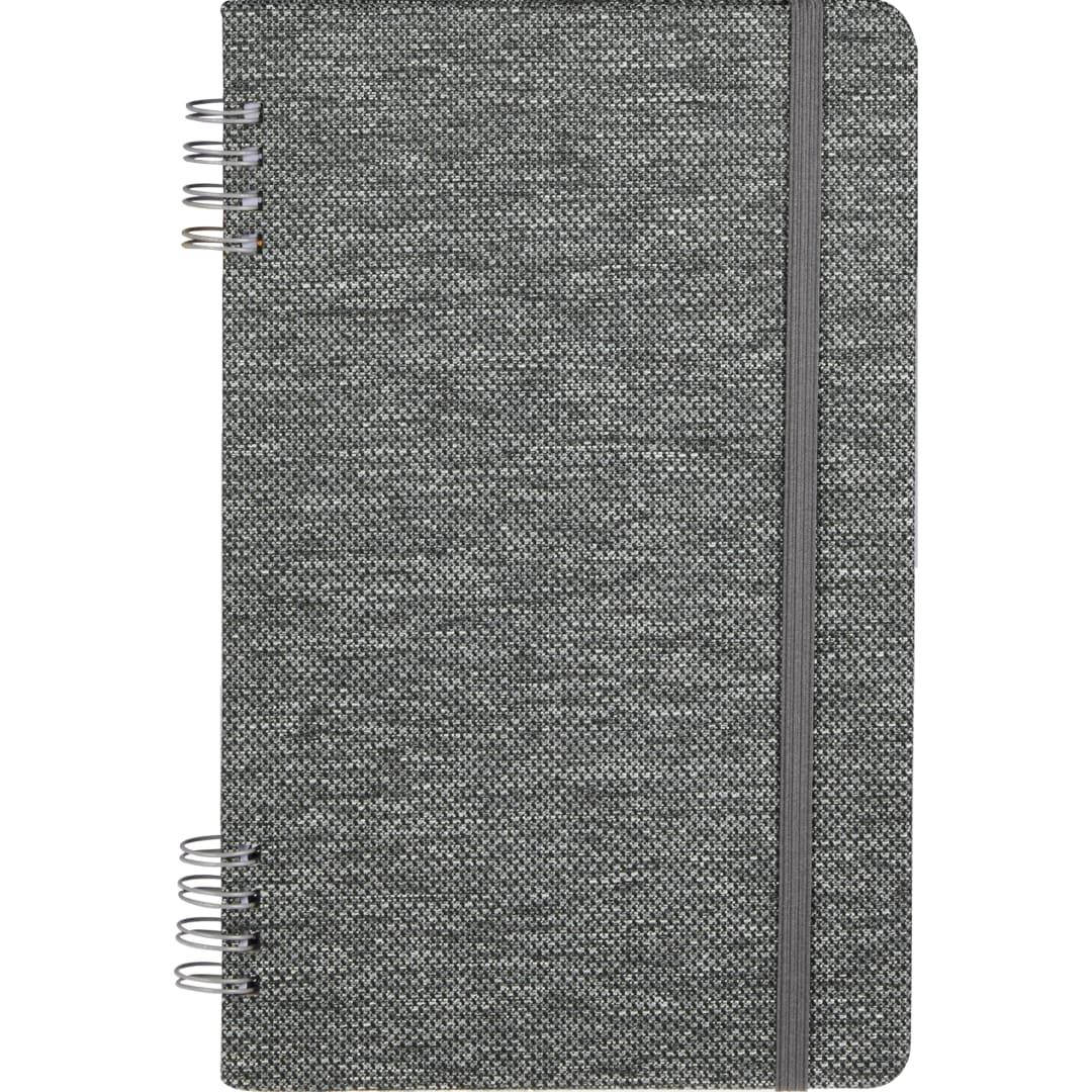 5 X 7 vila spiral notebook Graphite miniatura 4