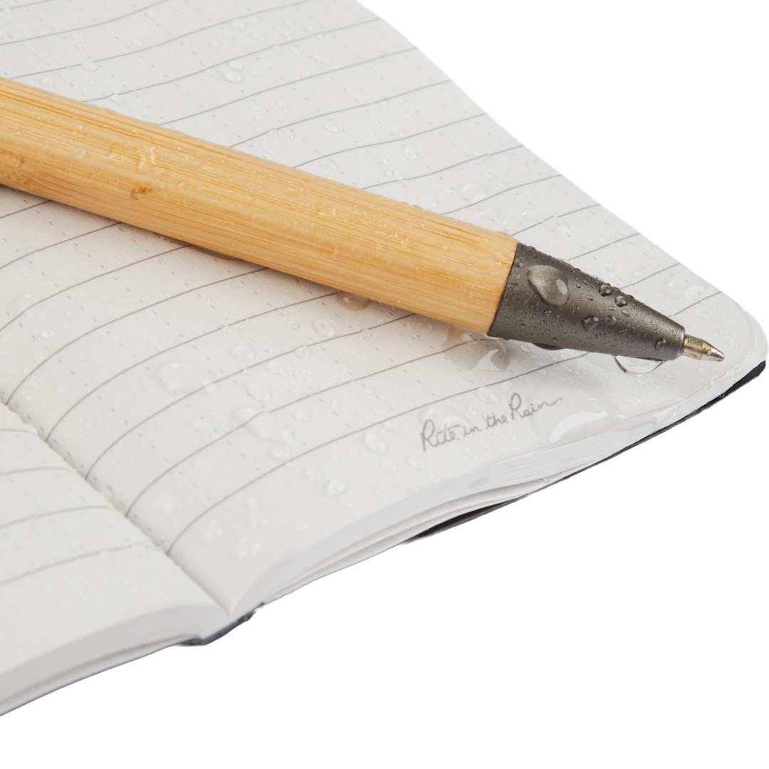 3.5 X 5.25 rite in the rain soft cover notebook Black miniatura 6