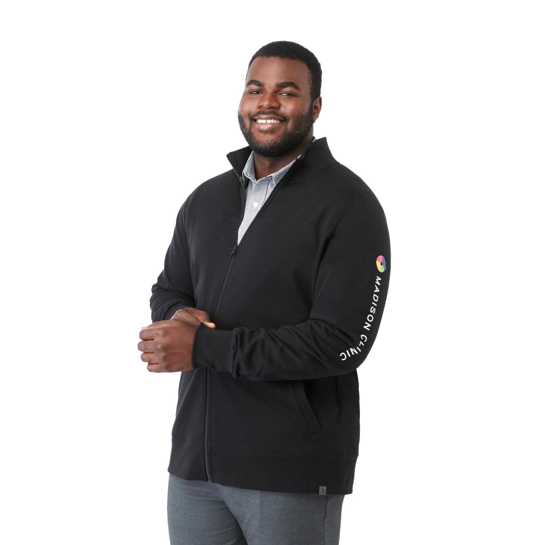 Mens argus eco fleece full zip Royal miniatura 16