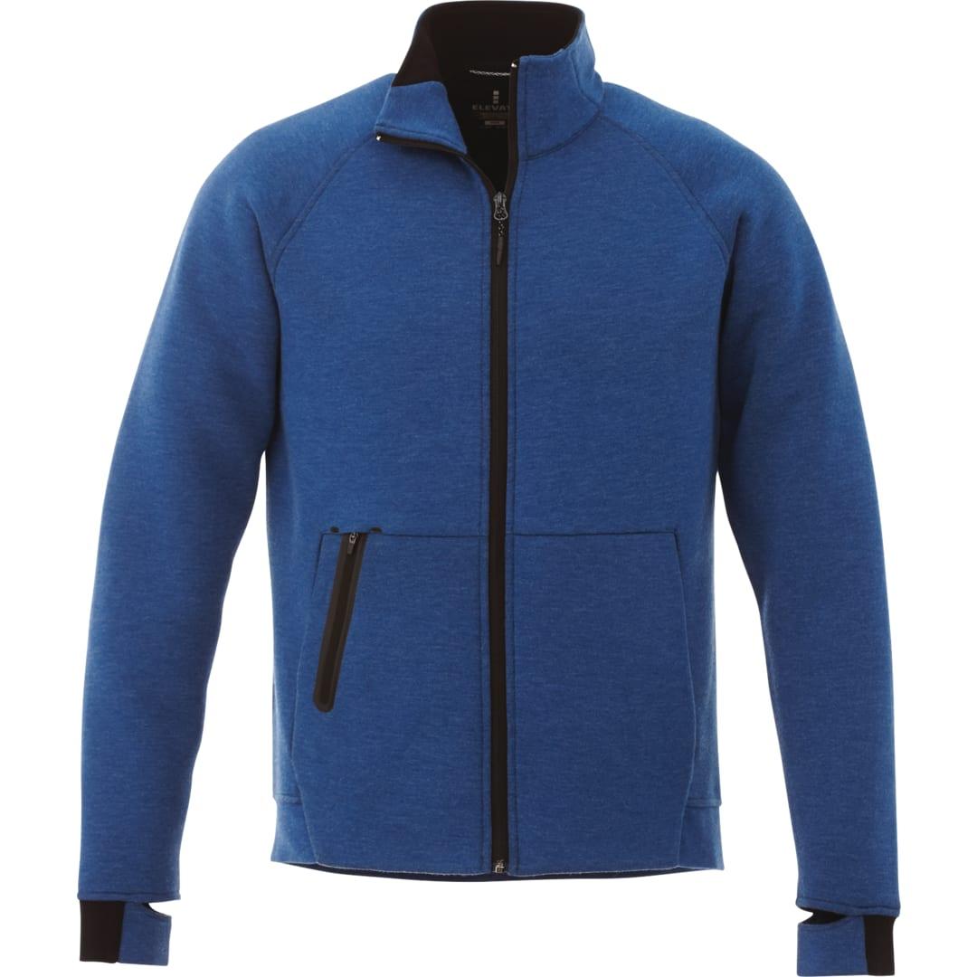 Mens kariba knit jacket Blue miniatura 4