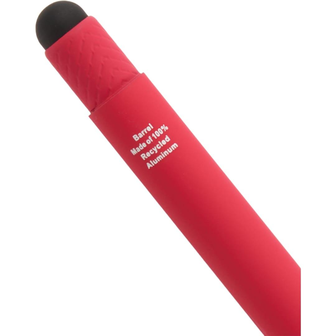 Nadine recycled soft touch gel stylus Black miniatura 16
