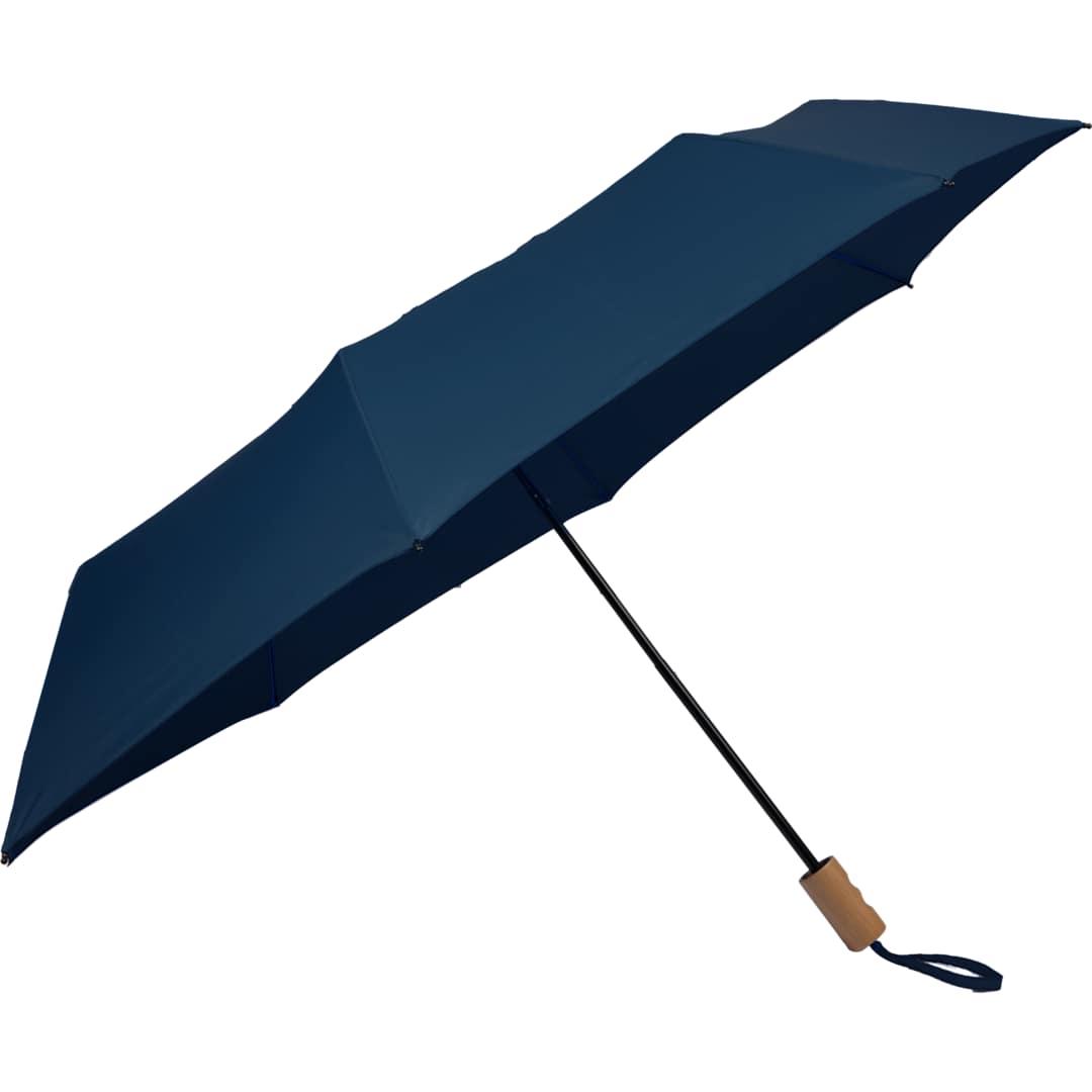 46 Recycled 3-folding umbrella Black miniatura 6