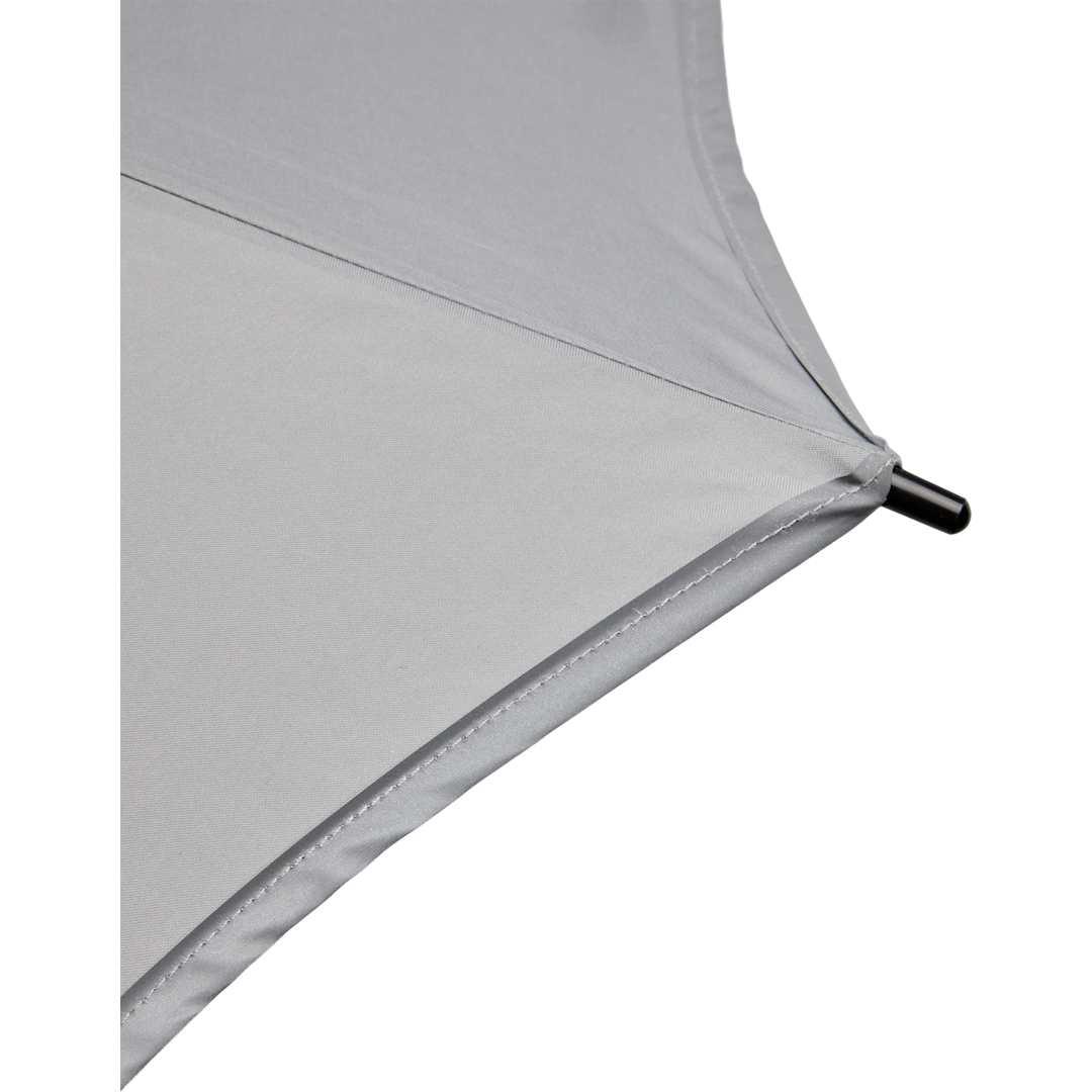 62 Rpet golf umbrella w/ reflective trim Black miniatura 21