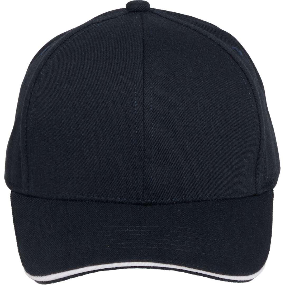 Recycled cotton twill 6 panel split peak ballcap Royal miniatura 24