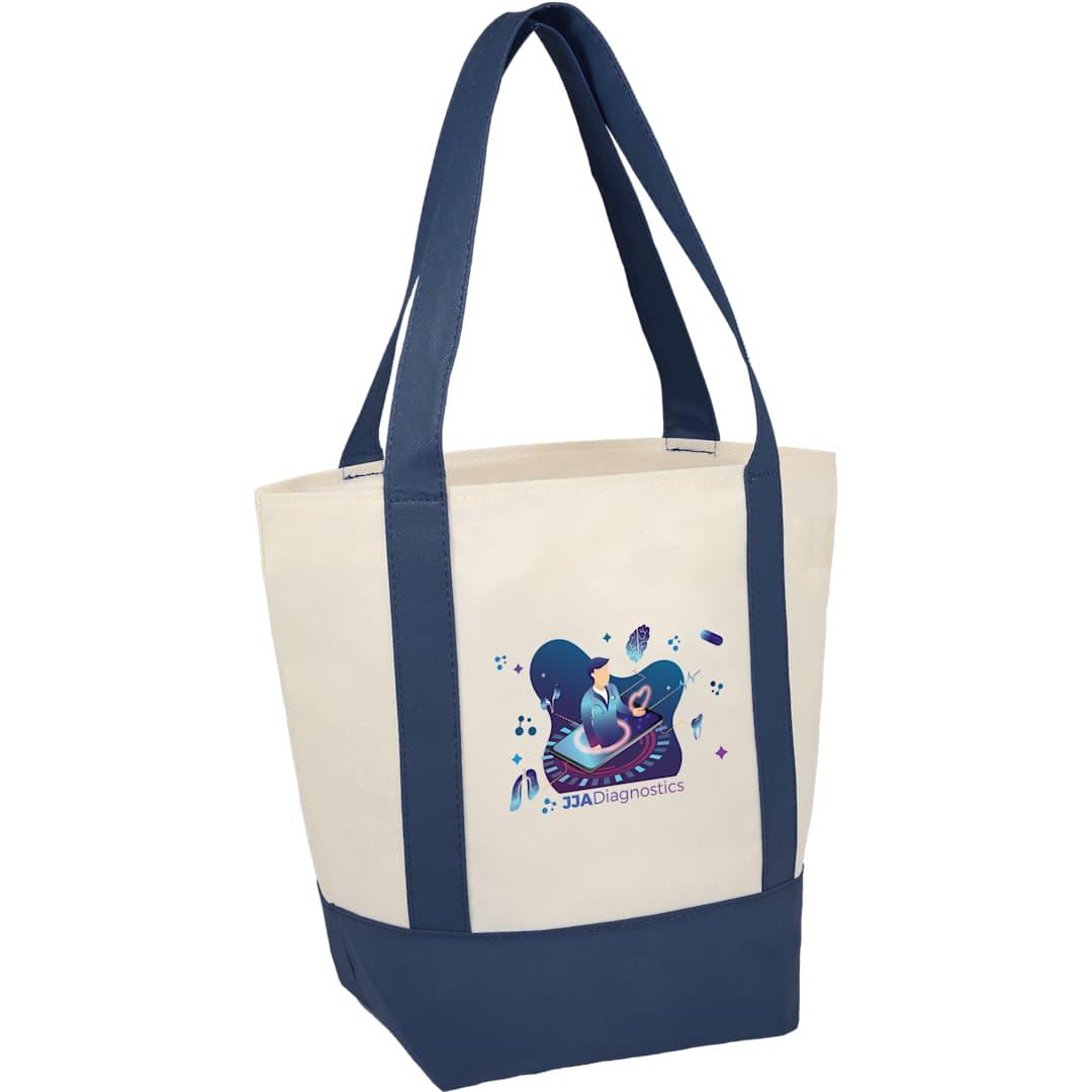 Lighthouse mini non-woven tote Black miniatura 6