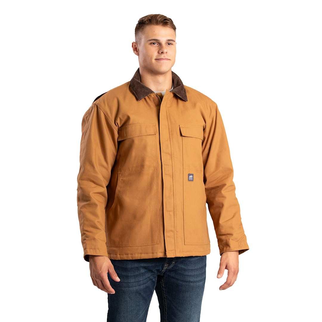 Berne heritage duck chore coat Black miniatura 6