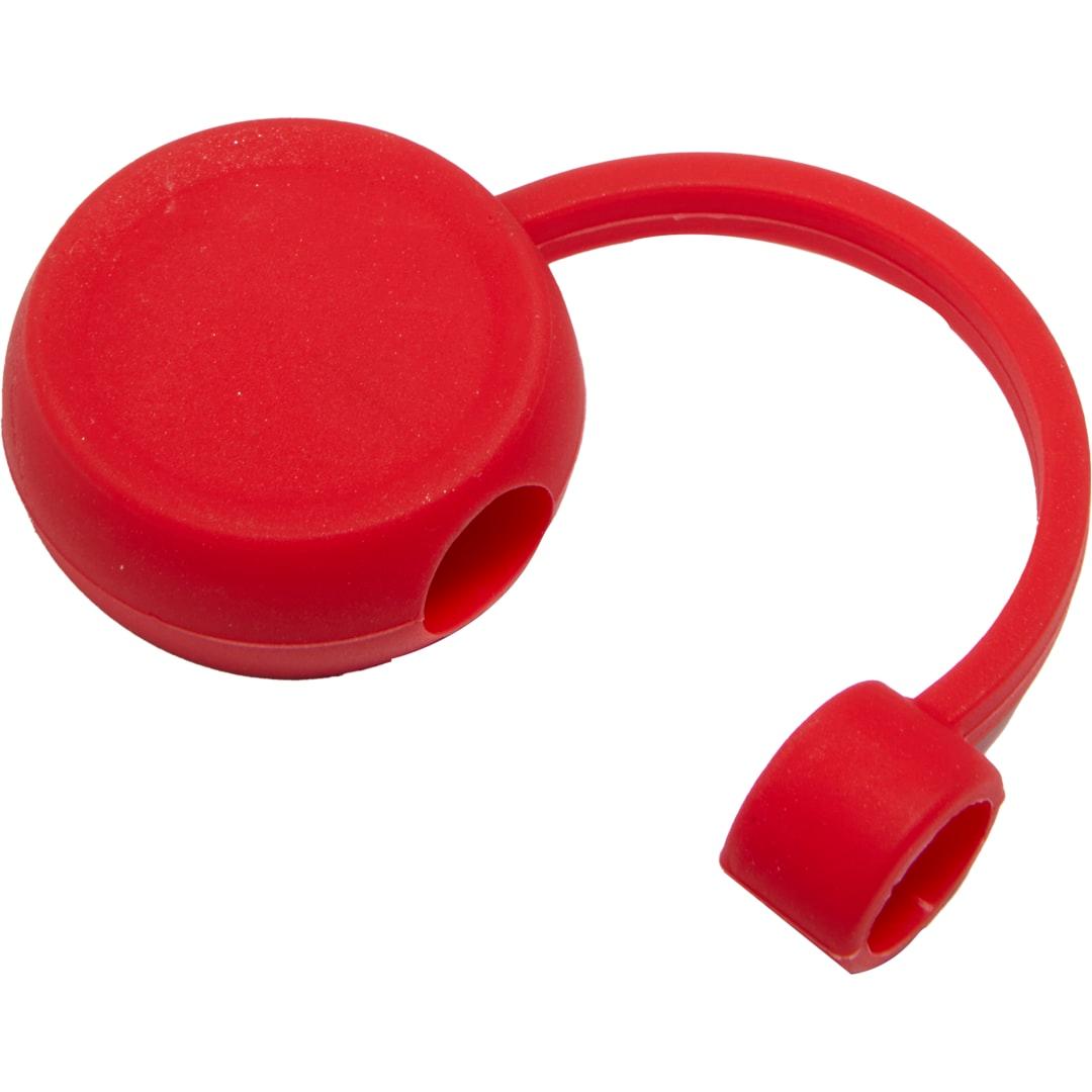 Recycled silicone straw topper Black miniatura 8