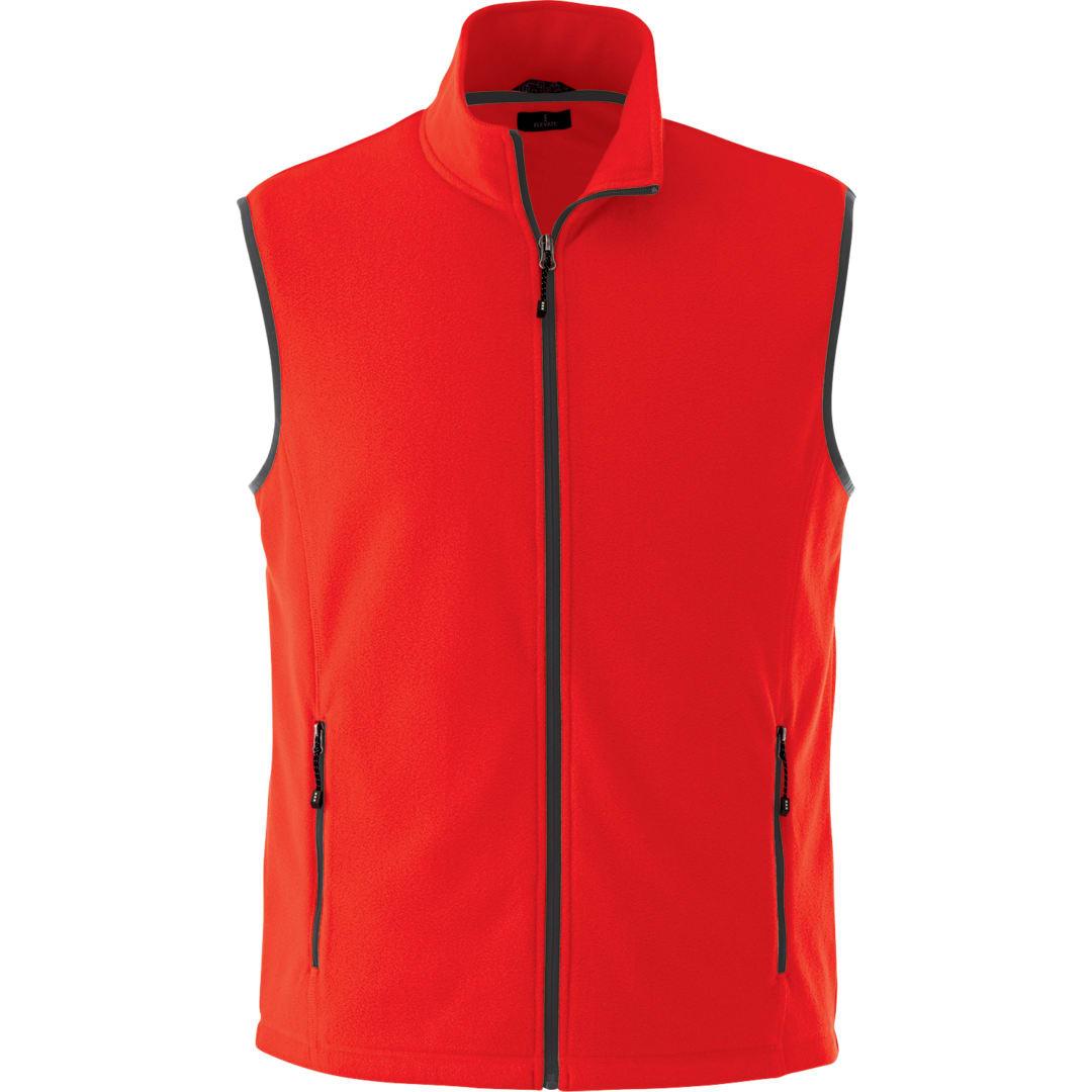 Mens tyndall polyfleece vest Black miniatura 3