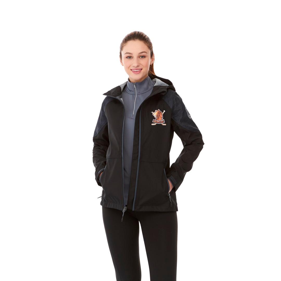 Womens index softshell jacket Orange miniatura 14