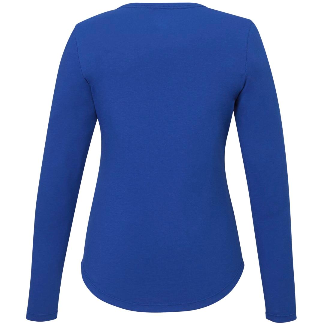 Somoto eco long sleeve tee - womens Royal front