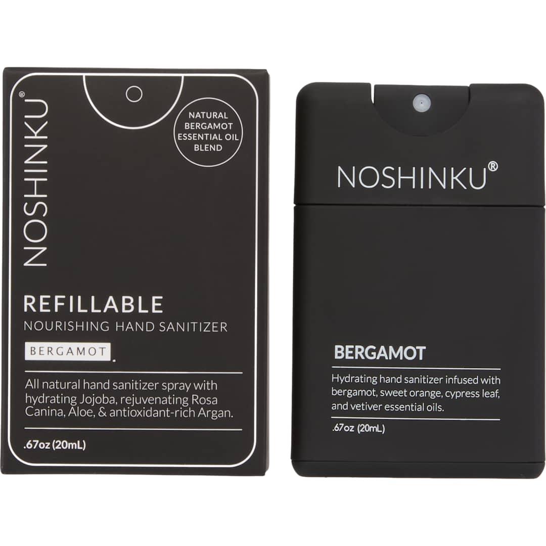 0.67Oz noshinku refillable pocket hand sanitizer Blue miniatura 4