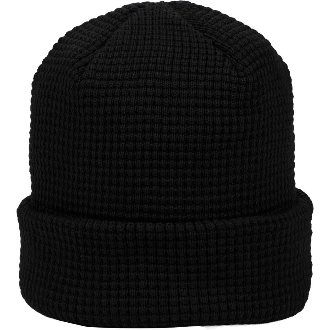 Recycled waffle beanie - unisex Blue miniatura 10