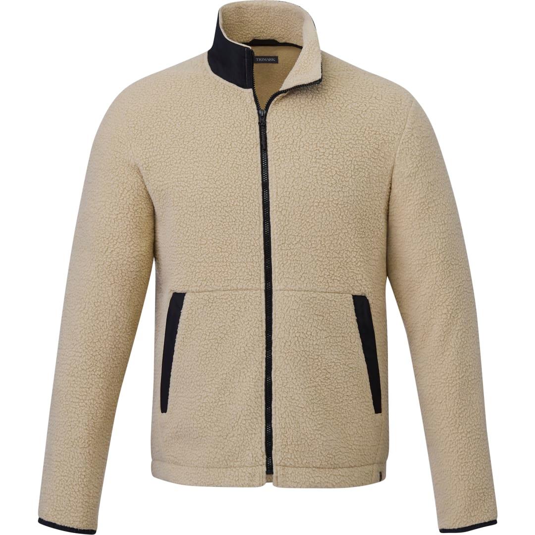 Mens kahuzi eco full zip sherpa Khaki miniatura 3