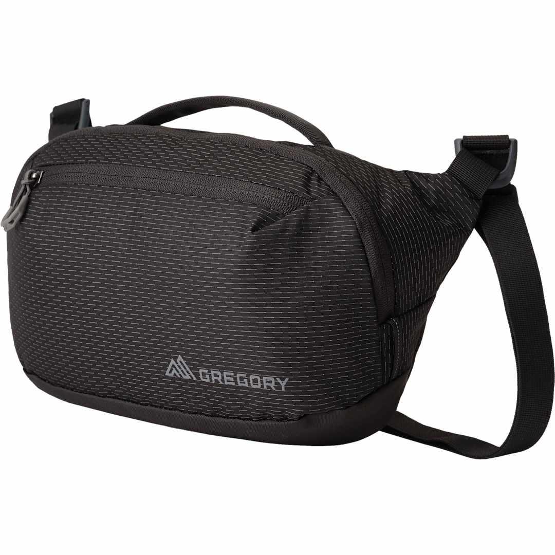 Gregory nano shoulder bag Black front