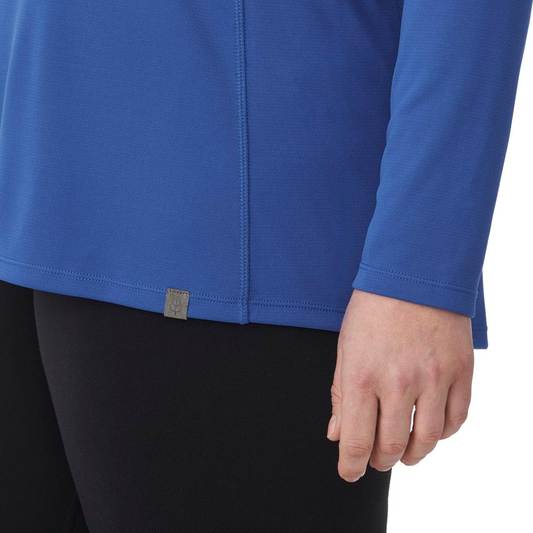 Evans eco knit half zip - womens Royal miniatura 8
