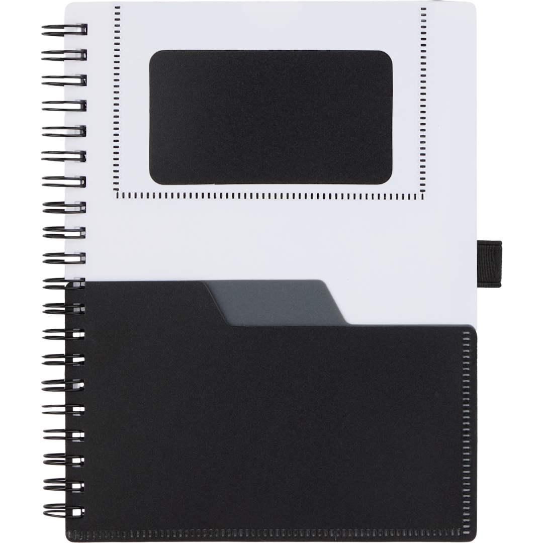 5 X 7 fsc® recycled stash spiral notebook Red miniatura 5