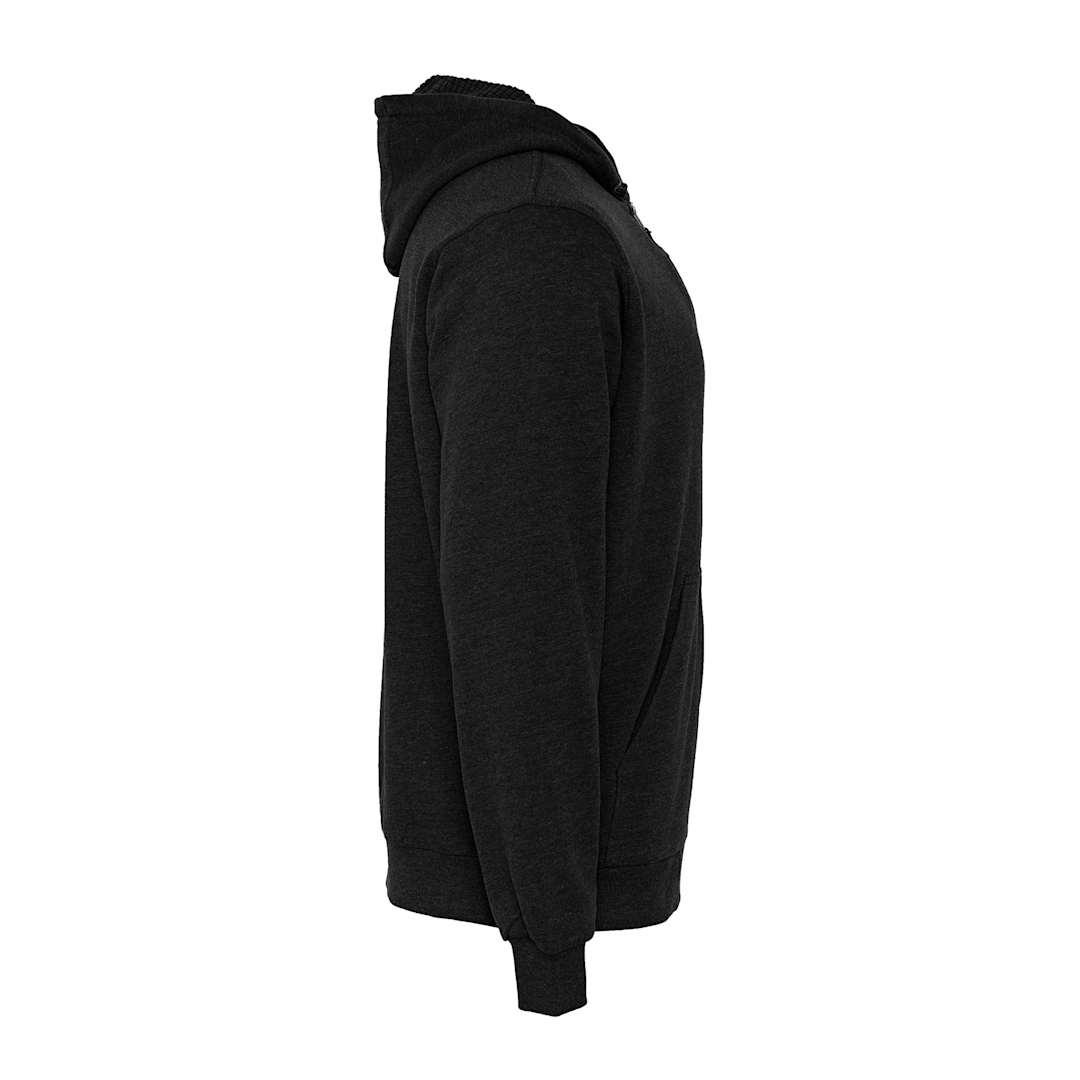 Berne heritage grid fleece-lined zip sweatshirt - mens Black miniatura 17