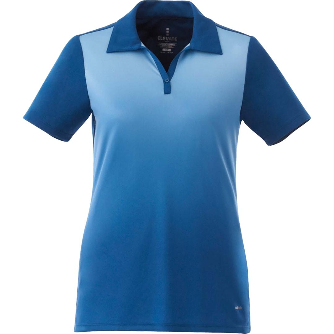 Womens next short sleeve polo Blue miniatura 2