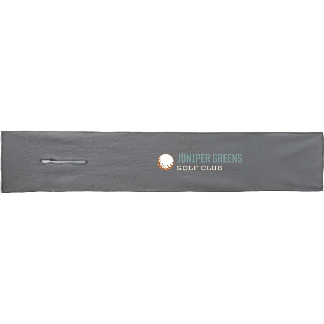 Neck wrap cooling towel Black miniatura 10