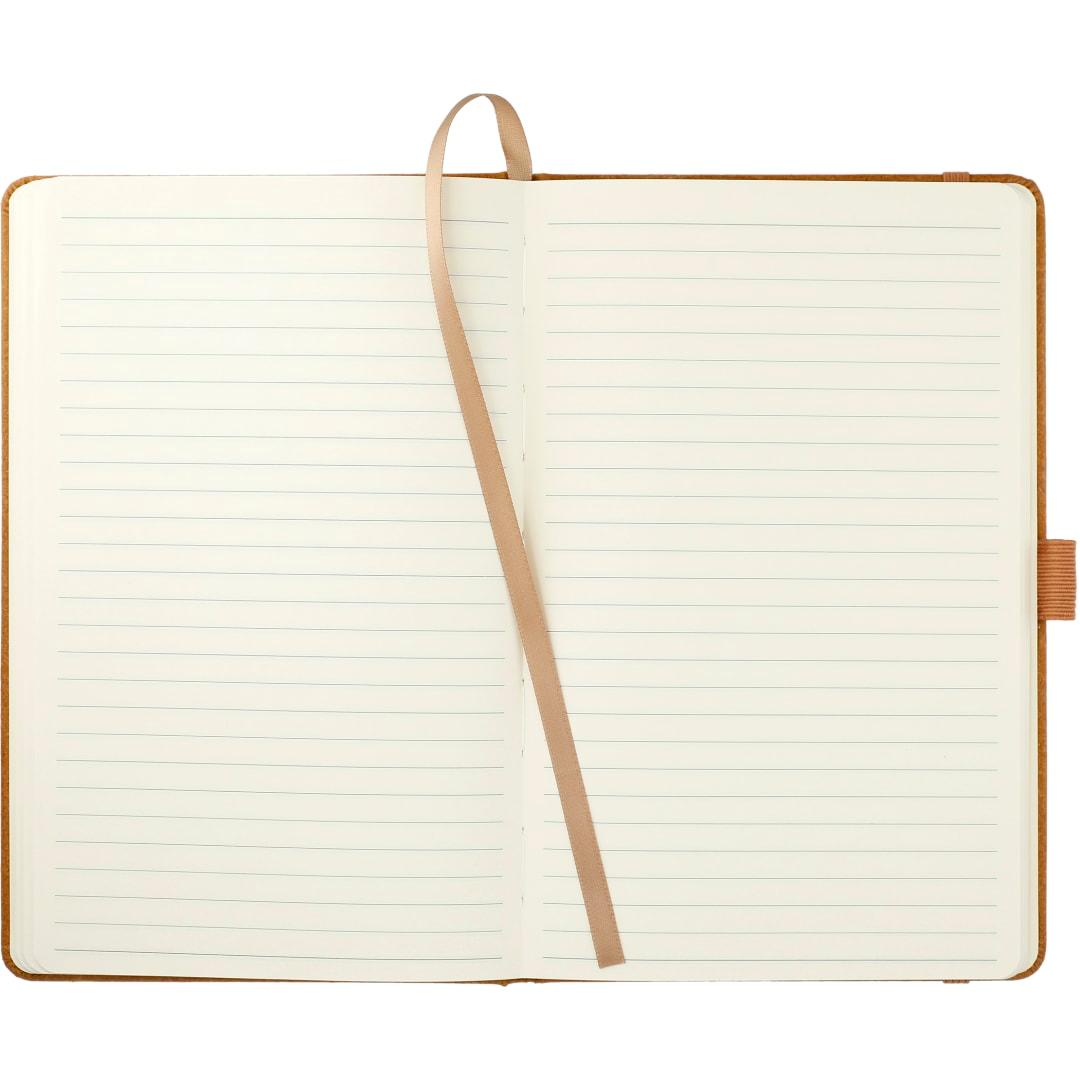 Fsc® mix 5.5 x 8.5 recycled leather bound journa Natural miniatura 9