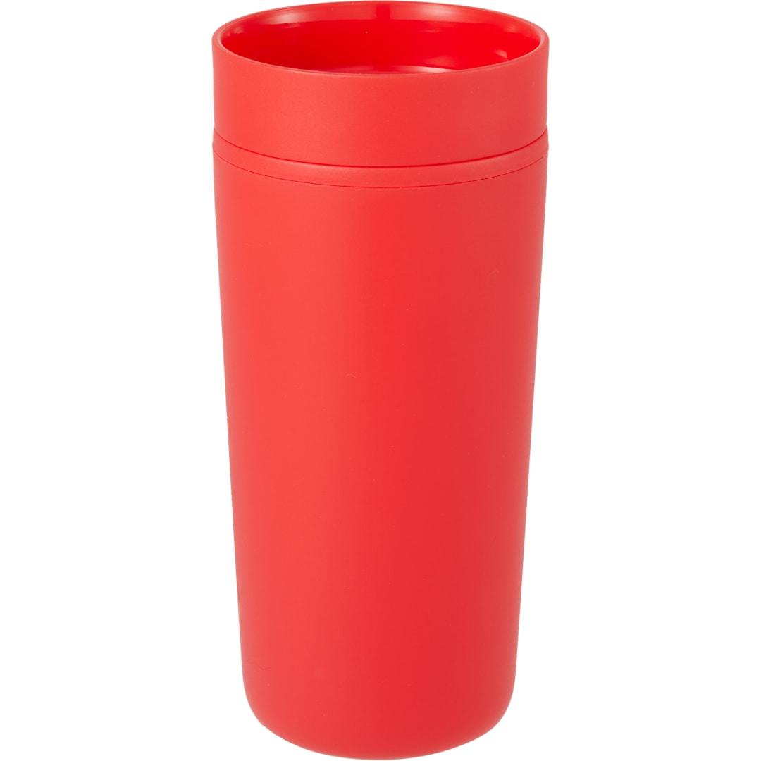 Lola recycled tumbler w/ 360 degree lid 16 oz Black miniatura 38